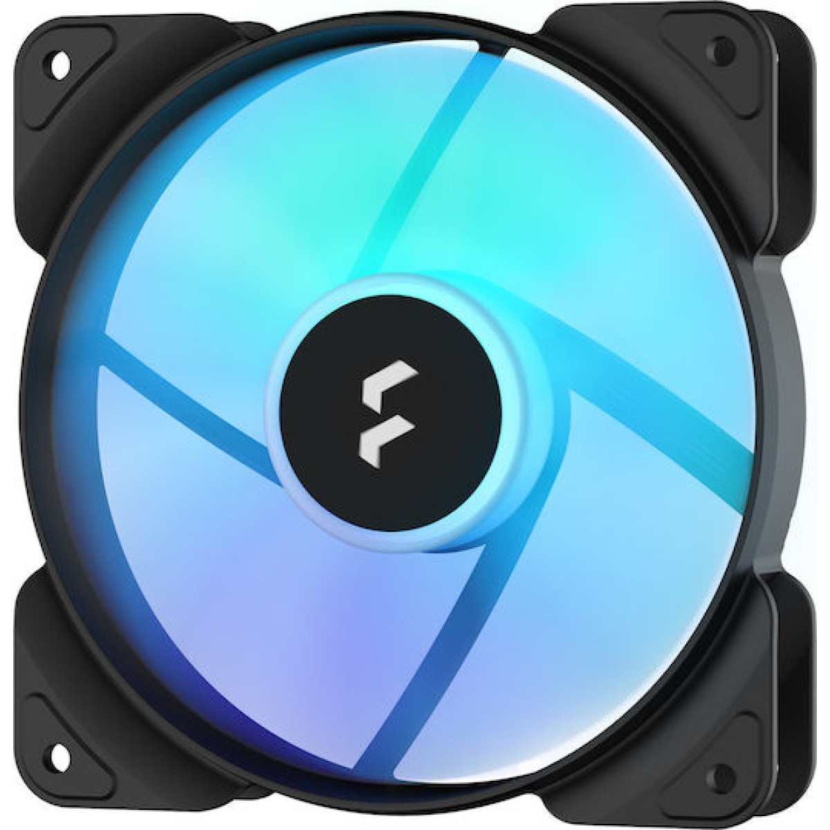 Fractal Design Aspect 12 RGB Black Frame Case Fan 120mm με Σύνδεση 4-Pin PWM 3τμχ