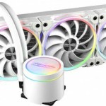 Gletscherwasser 360 White RGB 360mm (weiß)