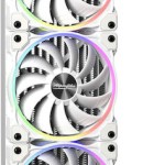 Gletscherwasser 360 White RGB 360mm (weiß)