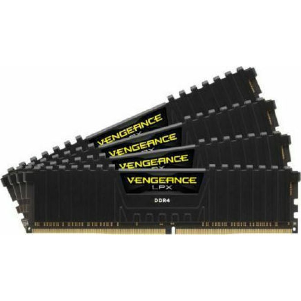 Corsair Vengeance LPX DDR4 64GB RAM με 4x16GB Modules και Ταχύτητα 3200 για Desktop