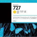 HP 727 Γνήσιο Μελάνι Εκτυπωτή InkJet Κίτρινο (F9J78A)