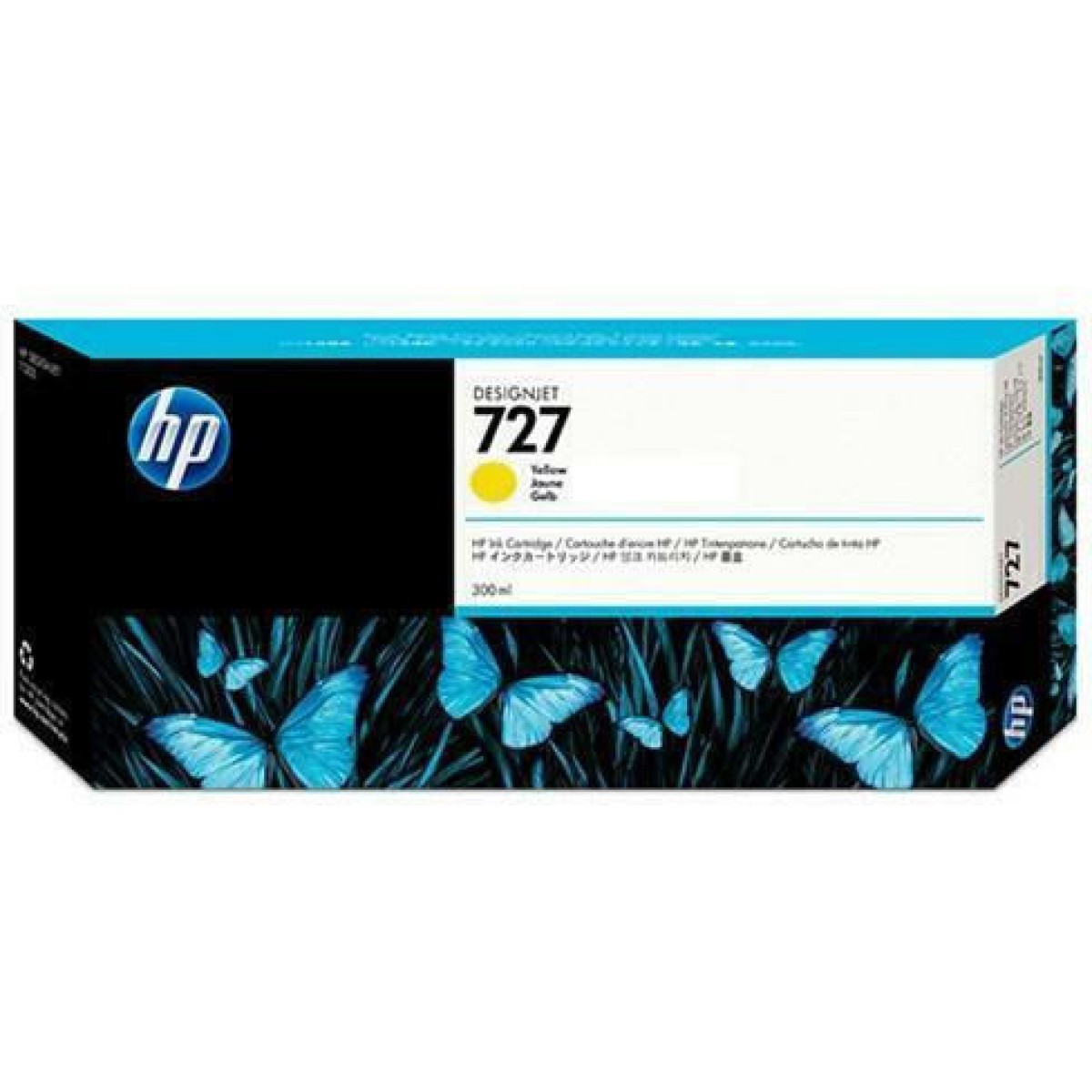 HP 727 Γνήσιο Μελάνι Εκτυπωτή InkJet Κίτρινο (F9J78A)