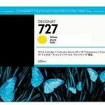 HP 727 Γνήσιο Μελάνι Εκτυπωτή InkJet Κίτρινο (F9J78A)