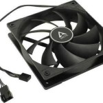 F12 PWM PST 120x120x25 (schwarz, 120 mm)