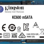 KC600 512 GB (SATA 6 Gb/s, mSATA)