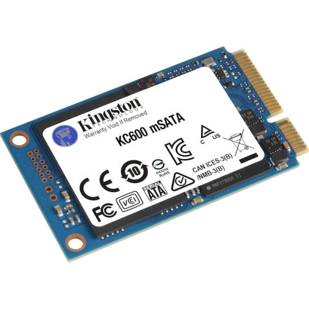 Kingston KC600 SSD 256GB mSATA SATA III