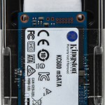 KC600 256 GB (SATA 6 Gb/s, mSATA)