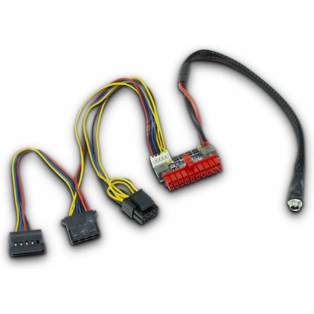 Inter-Tech 4-Pin Molex / 20-Pin ATX / 15-Pin Sata - 4-Pin Molex / 15-Pin Sata Cable 0.4m Πολύχρωμο 88882193