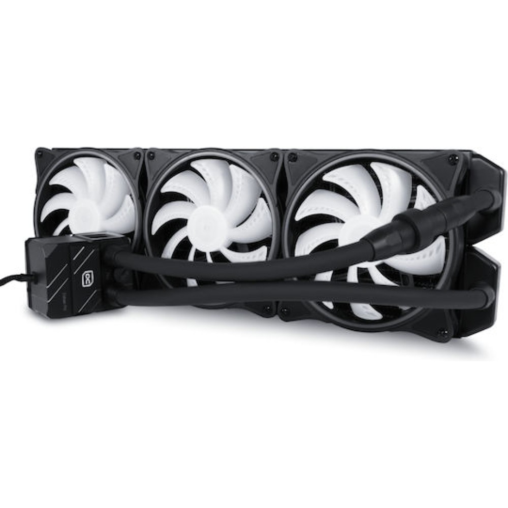 Alphacool Eisbaer Pro Aurora 420 Υδρόψυξη Επεξεργαστή Τριπλού Ανεμιστήρα 140mm για Socket AM4/1700 με RGB Φωτισμό