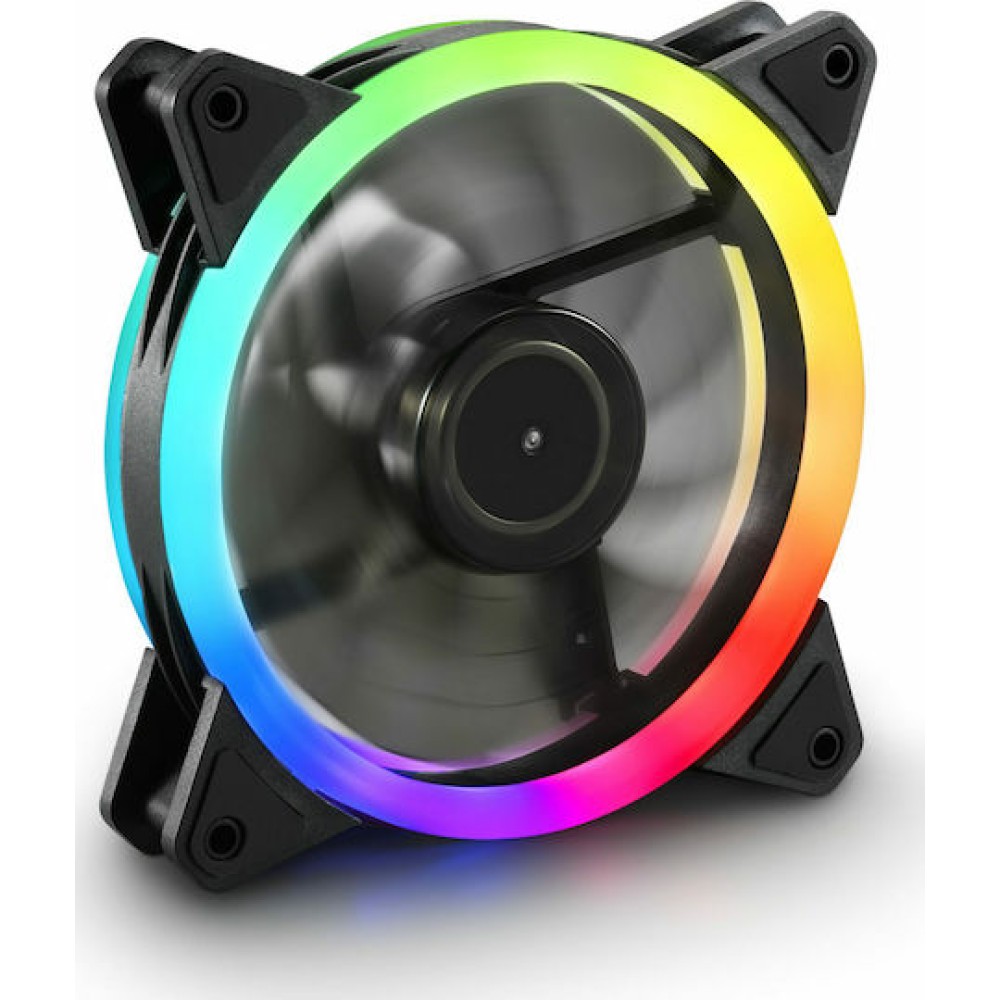 Sharkoon SHARK Blades PWM Case Fan 120mm με RGB Φωτισμό και Σύνδεση 3-Pin / 4-Pin