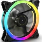 SHARK Blades PWM RGB Fan (schwarz, 120 mm)