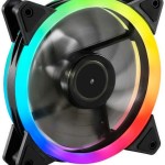 SHARK Blades PWM RGB Fan (schwarz, 120 mm)