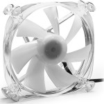 SHARK Disc PWM RGB Fan (transparent, 120 mm)