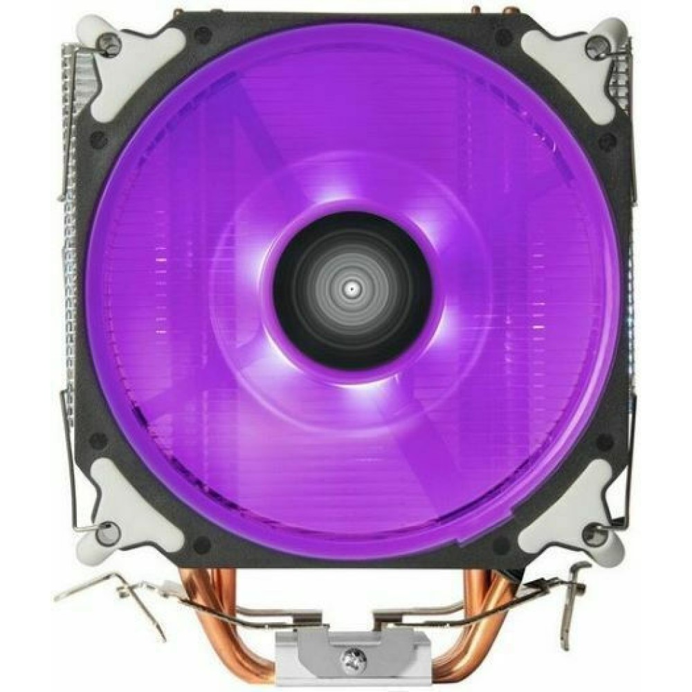 Silverstone Argon AR12 RGB Ψύκτρα Επεξεργαστή Low Profile για Socket AM4/AM5/115x