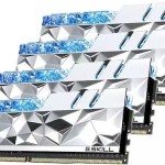 DIMM 64 GB DDR4-3600 (4x 16 GB) Quad-Kit (silber, F4-3600C16Q-64GTESC, Trident Z Royal Elite, INTEL XMP)