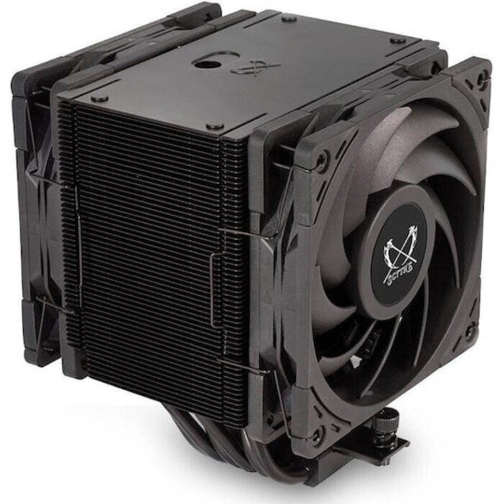 Scythe Mugen 6 Ψύκτρα Επεξεργαστή Διπλού Ανεμιστήρα για Socket 1200/115x/1700 Black Edition
