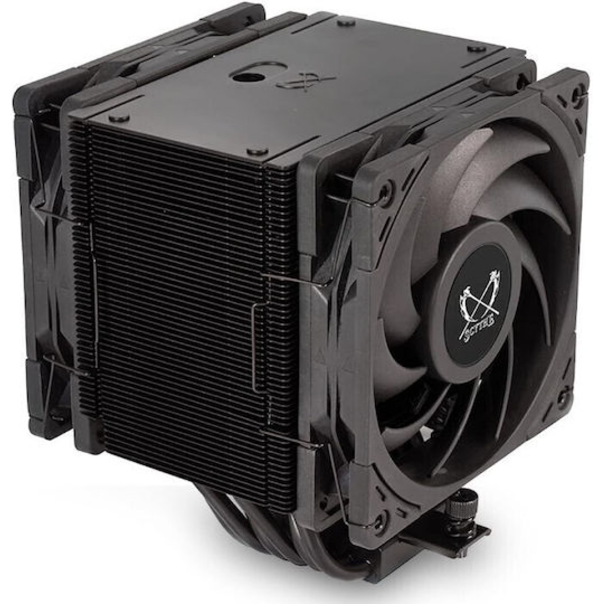 Scythe Mugen 6 Ψύκτρα Επεξεργαστή Διπλού Ανεμιστήρα για Socket 1200/115x/1700 Black Edition