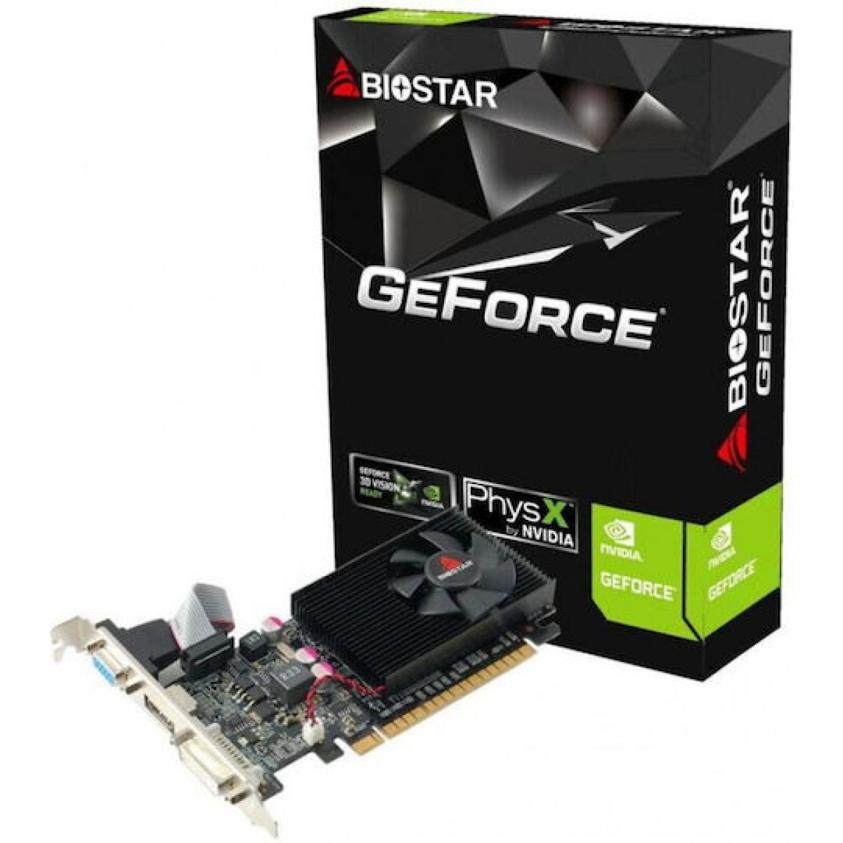 Biostar GeForce GT 730 4GB GDDR3 Κάρτα Γραφικών