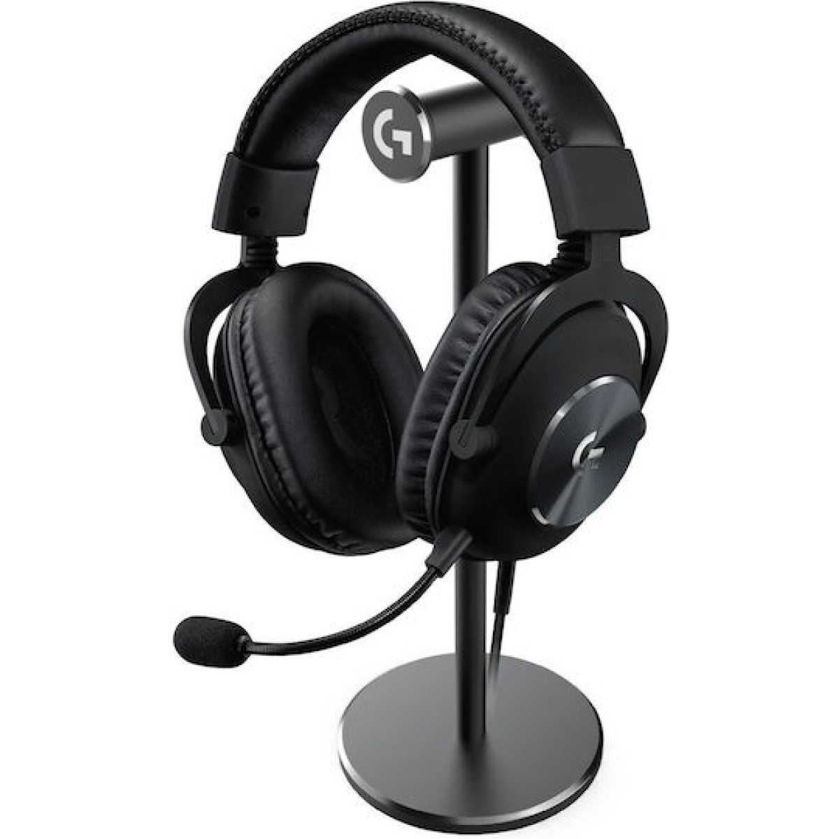 Logitech G Pro X & Premium Headset Stand Over Ear Gaming Headset με σύνδεση USB / 3.5mm