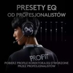 Logitech G Pro X & Premium Headset Stand Over Ear Gaming Headset με σύνδεση USB / 3.5mm