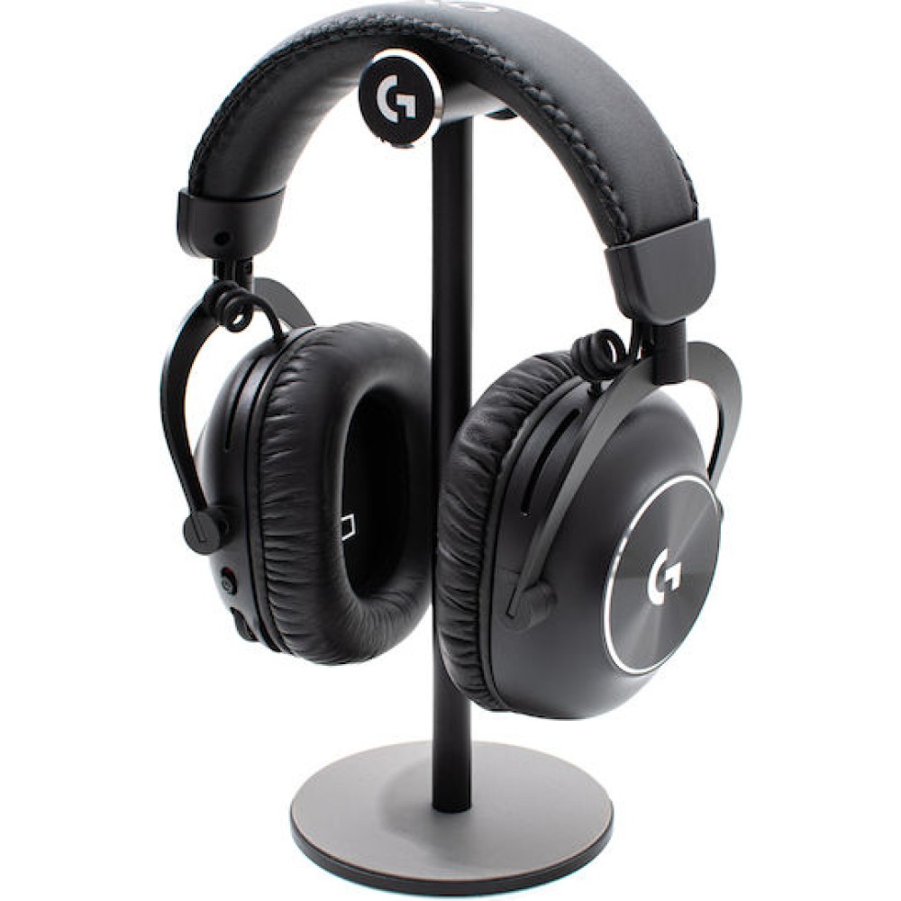 Logitech Pro X 2 Lightspeed & Premium Headset Stand Ασύρματο Over Ear Gaming Headset με σύνδεση 3.5mm / Bluetooth