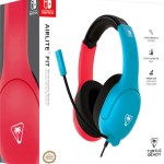 Turtle Beach Airlite Fit Over Ear Gaming Headset με σύνδεση 3.5mm Κόκκινο / Μπλε for Nintendo Switch