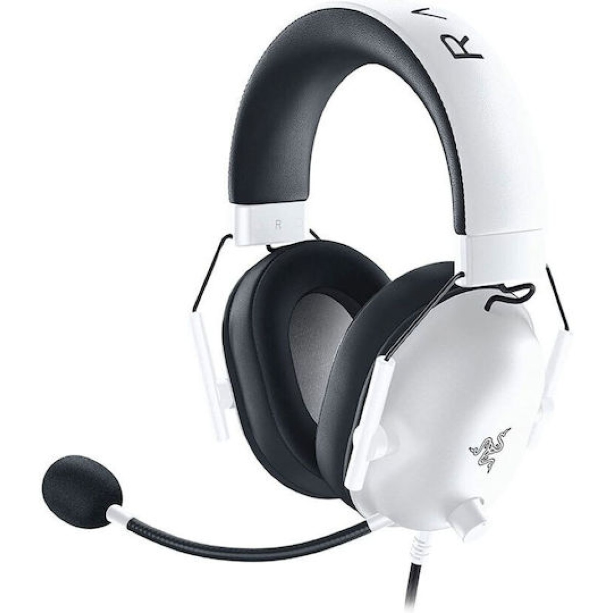 Razer BlackShark V2 X For Playstation Over Ear Gaming Headset με σύνδεση 3.5mm Λευκό