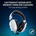 Razer BlackShark V2 X For Playstation Over Ear Gaming Headset με σύνδεση 3.5mm Λευκό