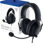 Razer BlackShark V2 X For Playstation Over Ear Gaming Headset με σύνδεση 3.5mm Μαύρο