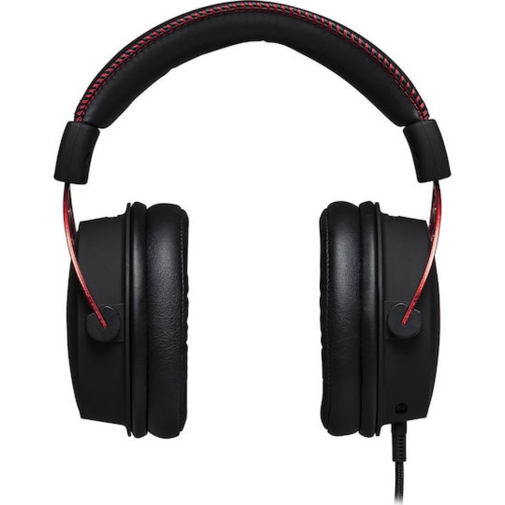 HyperX Cloud Alpha Over Ear Gaming Headset με σύνδεση 3.5mm / 2x3.5mm Κόκκινο