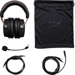 HyperX Cloud Alpha Over Ear Gaming Headset με σύνδεση 3.5mm / 2x3.5mm Κόκκινο