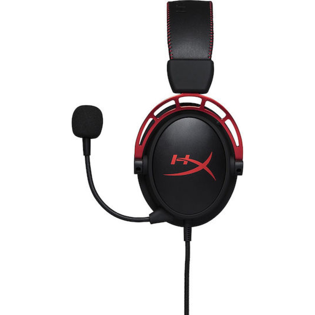 HyperX Cloud Alpha Over Ear Gaming Headset με σύνδεση 3.5mm / 2x3.5mm Κόκκινο