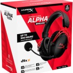HyperX Cloud Alpha Ασύρματο Over Ear Gaming Headset με σύνδεση USB Black/Red