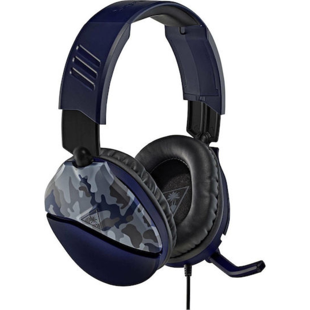 Turtle Beach Recon 70 Over Ear Gaming Headset με σύνδεση 3.5mm Blue Camo