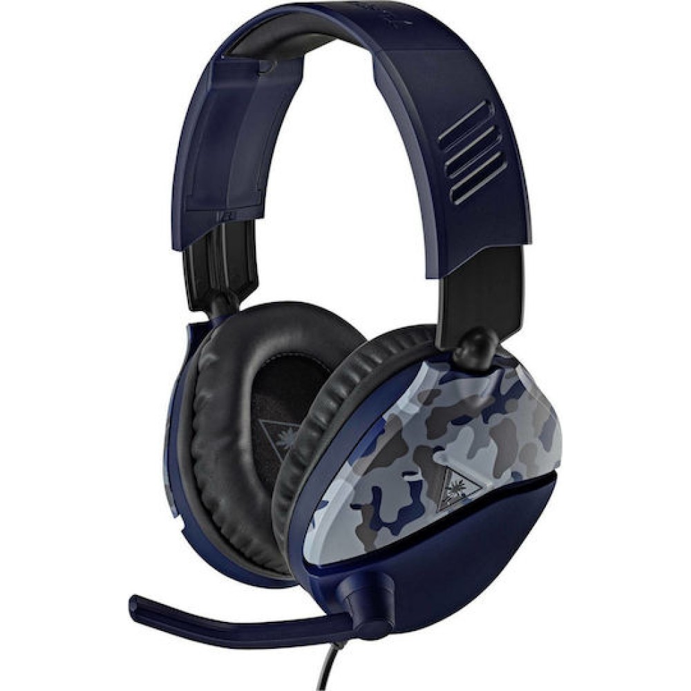 Turtle Beach Recon 70 Over Ear Gaming Headset με σύνδεση 3.5mm Blue Camo