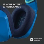 Logitech G733 Ασύρματο Over Ear Gaming Headset με σύνδεση USB Μπλε