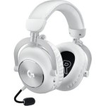 Logitech Pro X 2 Lightspeed Ασύρματα Over Ear Multimedia Ακουστικά με μικρόφωνο και σύνδεση 3.5mm Jack / Bluetooth σε Λευκό χρώμα