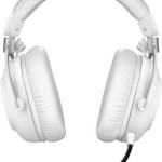 Logitech Pro X 2 Lightspeed Ασύρματα Over Ear Multimedia Ακουστικά με μικρόφωνο και σύνδεση 3.5mm Jack / Bluetooth σε Λευκό χρώμα