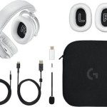 Logitech Pro X 2 Lightspeed Ασύρματα Over Ear Multimedia Ακουστικά με μικρόφωνο και σύνδεση 3.5mm Jack / Bluetooth σε Λευκό χρώμα