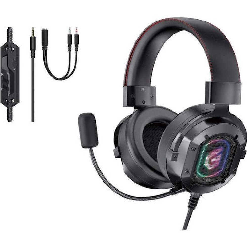 Conceptronic ATHAN03B Over Ear Gaming Headset με σύνδεση 3.5mm