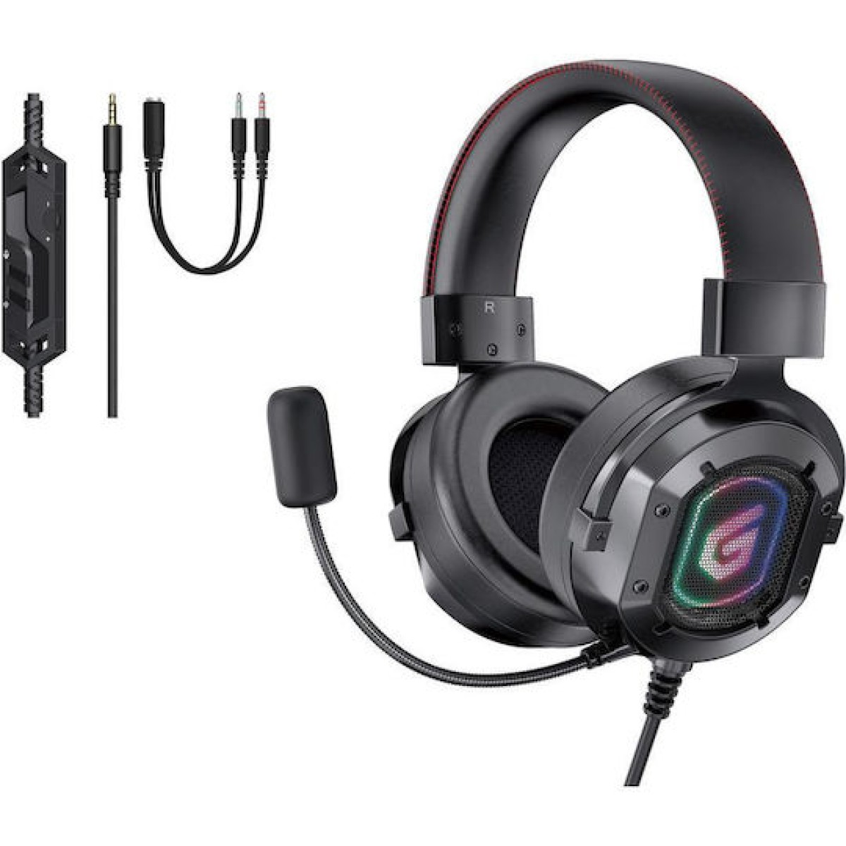 Conceptronic ATHAN03B Over Ear Gaming Headset με σύνδεση 3.5mm