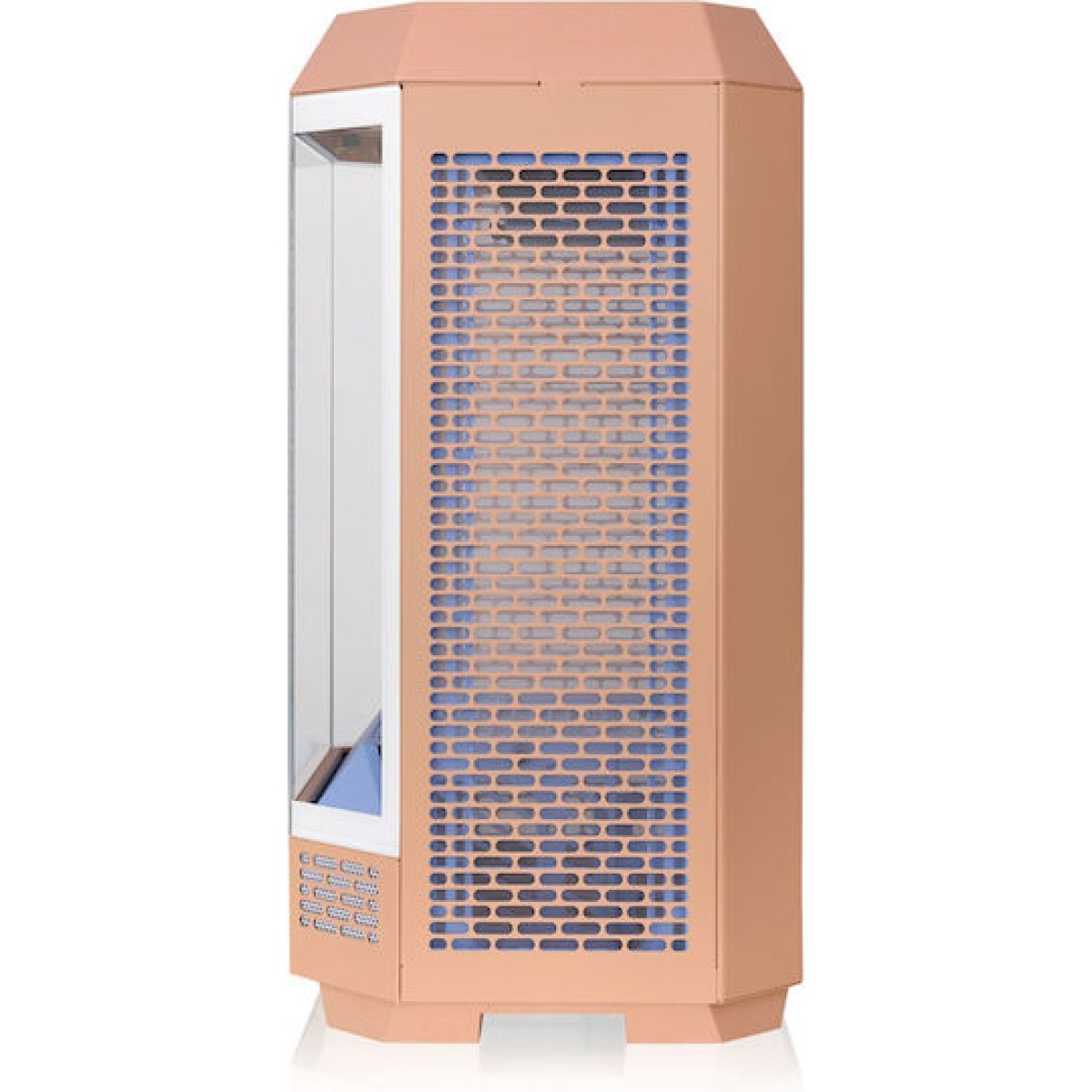 Thermaltake The Tower 300 Micro Tower Κουτί Υπολογιστή με Πλαϊνό Παράθυρο και RGB Φωτισμό Peach Fuzz