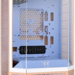 Thermaltake The Tower 300 Micro Tower Κουτί Υπολογιστή με Πλαϊνό Παράθυρο και RGB Φωτισμό Peach Fuzz