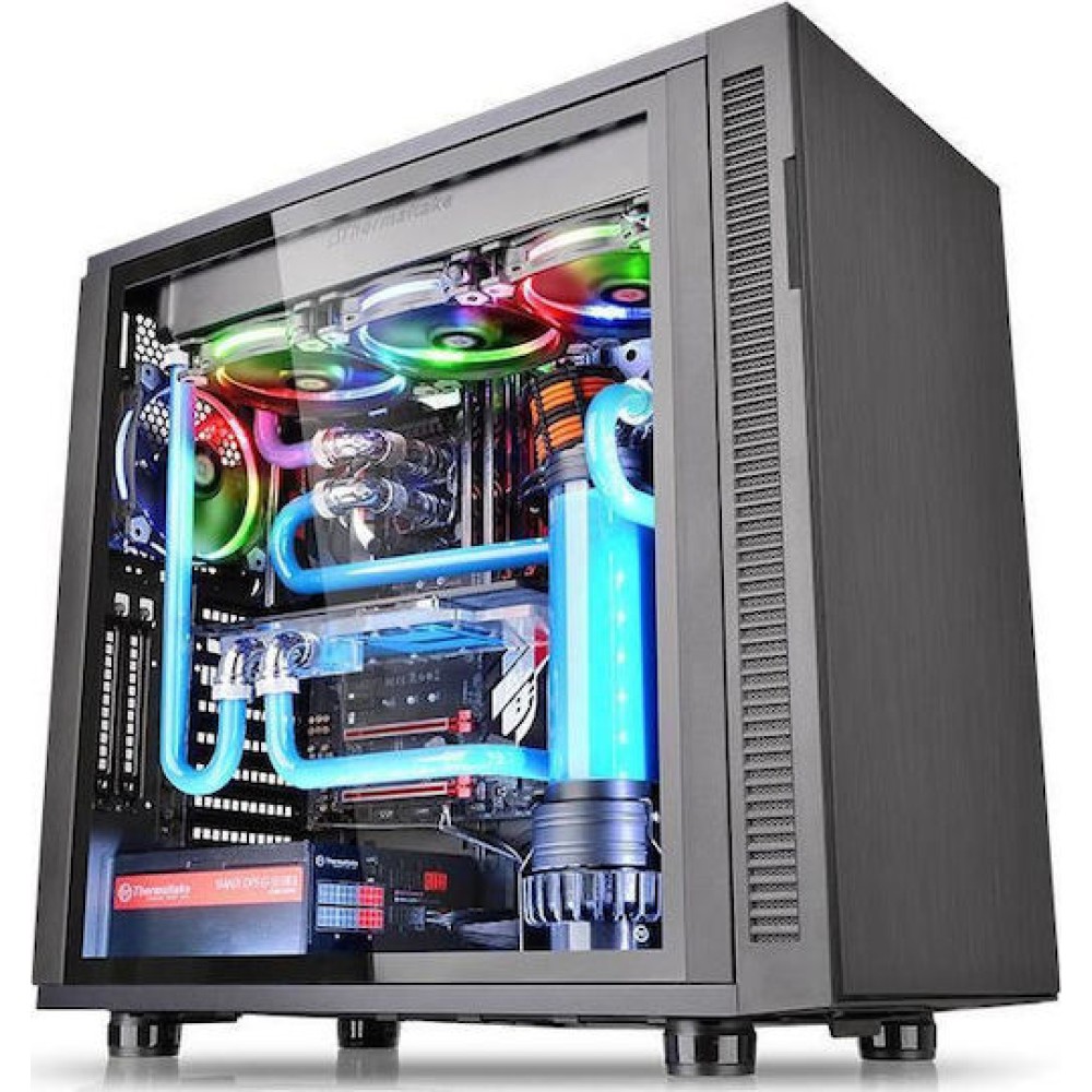 Thermaltake Suppressor F31 (Tempered Glass Edition) Gaming Midi Tower Κουτί Υπολογιστή με Πλαϊνό Παράθυρο Γκρι