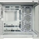 LC-Power Gaming 8001W Pro-Storm Light Midi Tower Κουτί Υπολογιστή με Πλαϊνό Παράθυρο και RGB Φωτισμό Λευκό