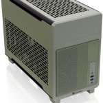 Thermaltake TR100 Mini Tower Κουτί Υπολογιστή Verde Green