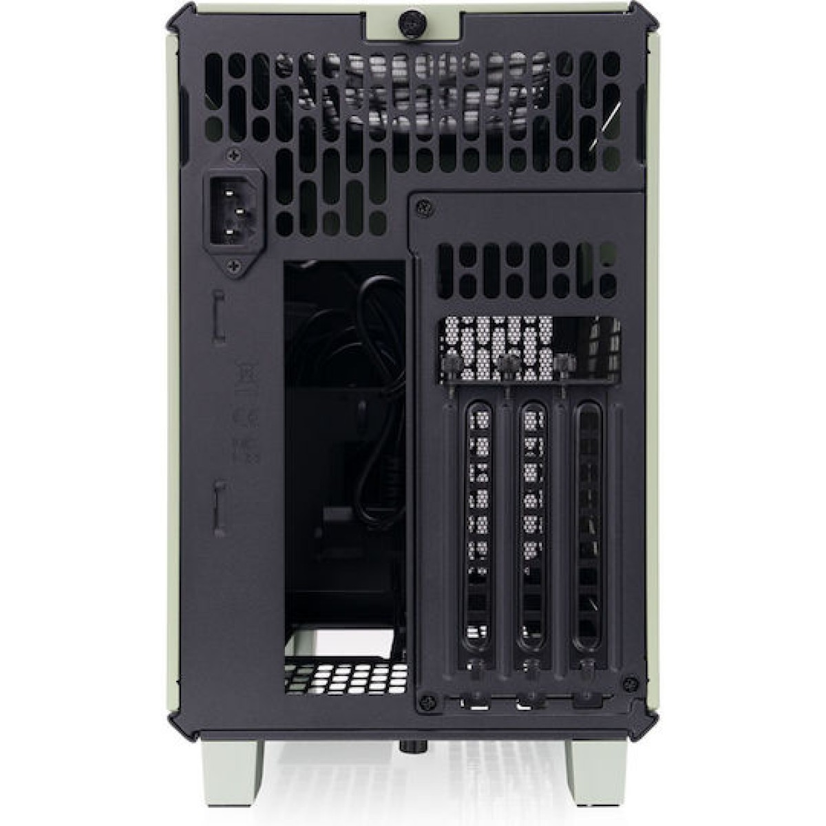 Thermaltake TR100 Mini Tower Κουτί Υπολογιστή Verde Green