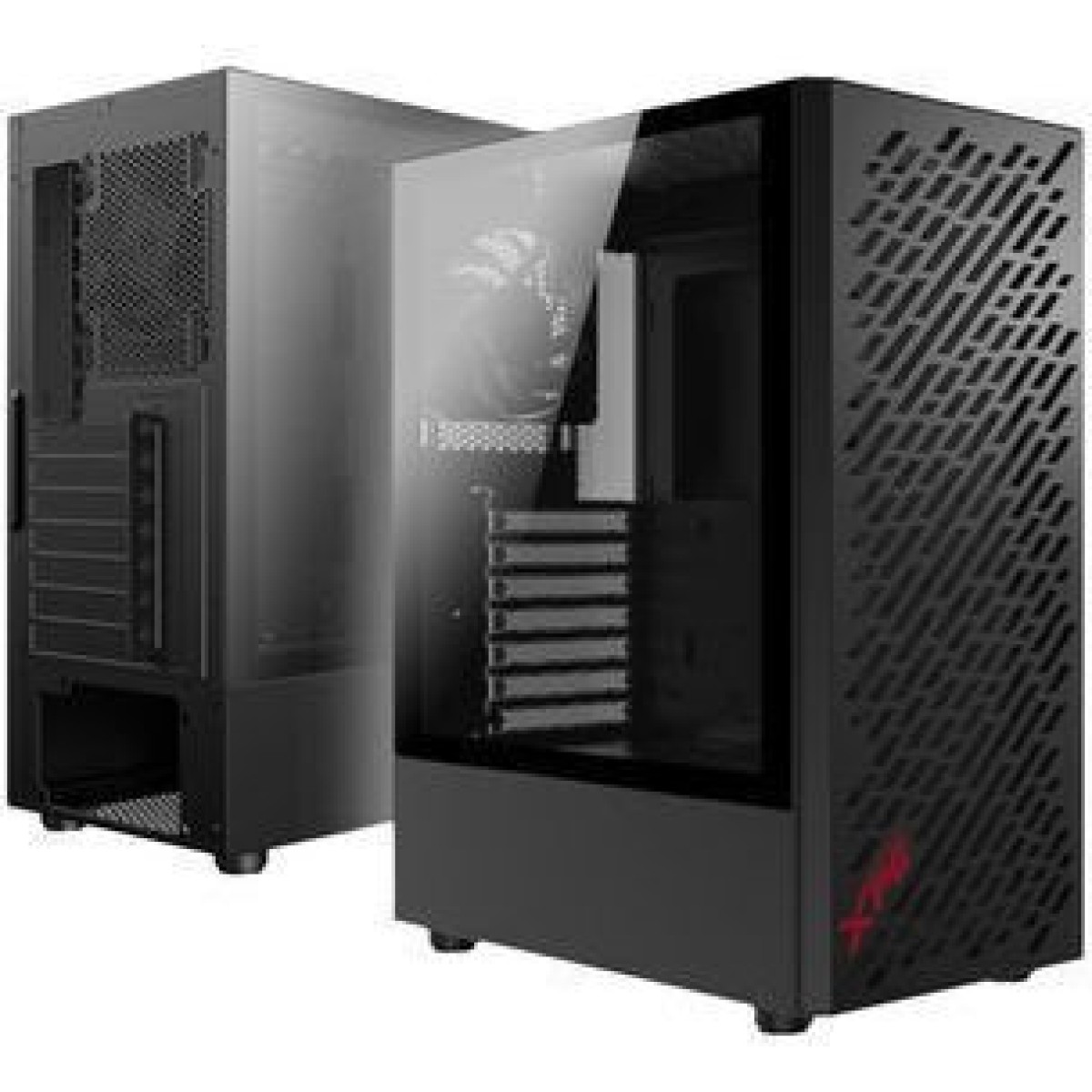 Adata XPG Valor AIR Midi Tower Κουτί Υπολογιστή με Πλαϊνό Παράθυρο Μαύρο