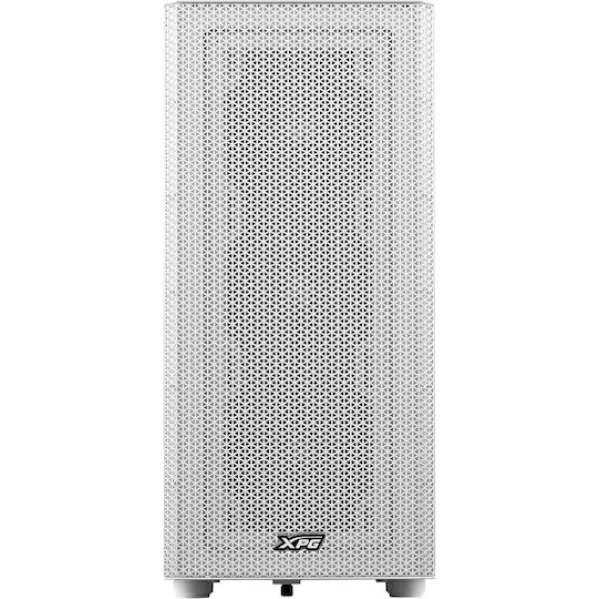 Adata XPG Valor Mesh Gaming Midi Tower Κουτί Υπολογιστή με Πλαϊνό Παράθυρο Λευκό