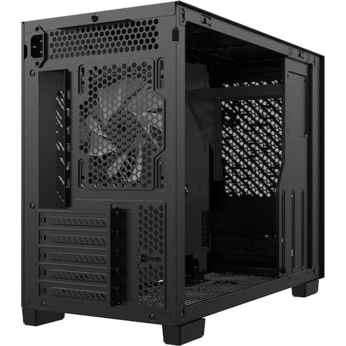 Adata Valor Air Nano Gaming Mini Tower Κουτί Υπολογιστή με ARGB Φωτισμό Μαύρο